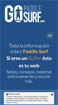 Mobile Screenshot of gopaddlesurf.com